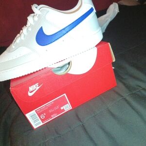 Nike Kids Sneakers White and Blue